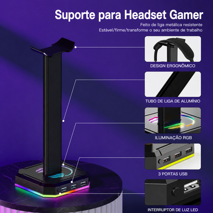 Suporte para Headset