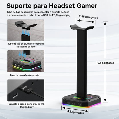 Suporte para Headset