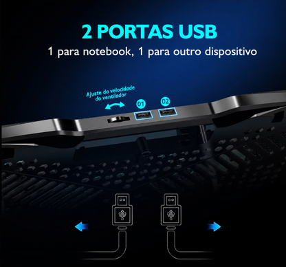 Base de Resfriamento para Notebook