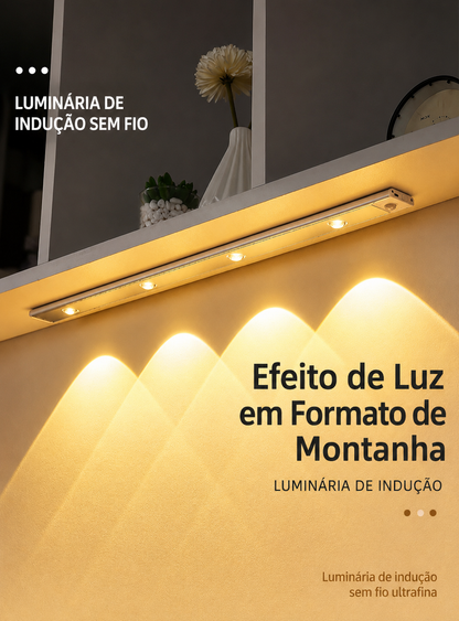 Luminária LED com Sensor de Movimento