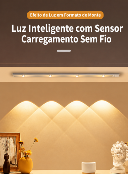 Luminária LED com Sensor de Movimento