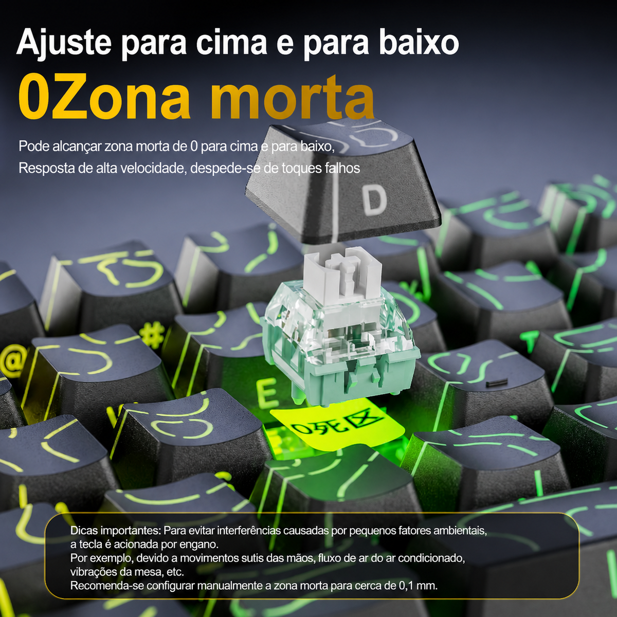 Teclado Gamer Attack Shark