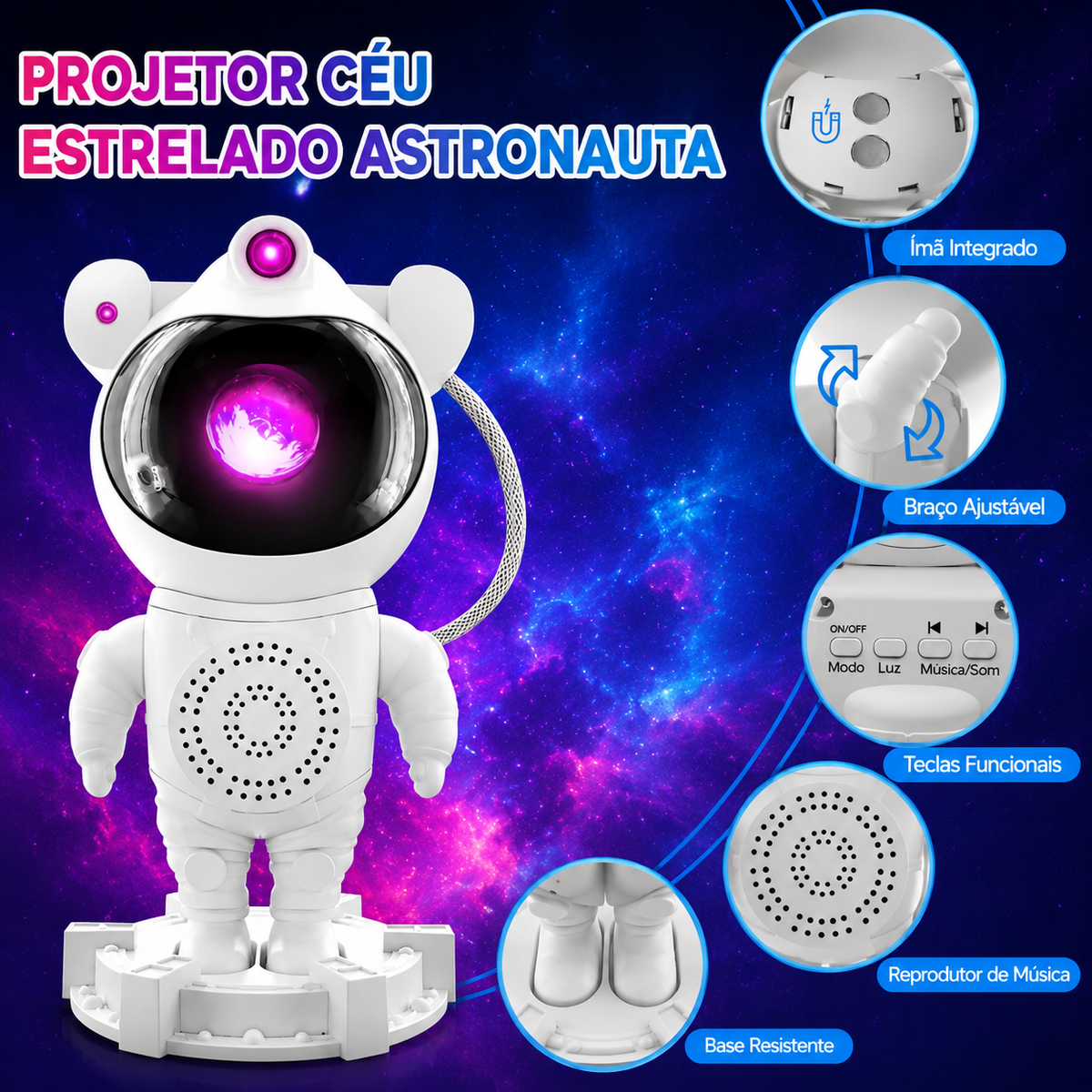 Projetor Astronauta