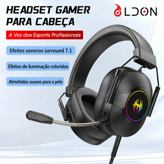 Headset Gamer 7.1
