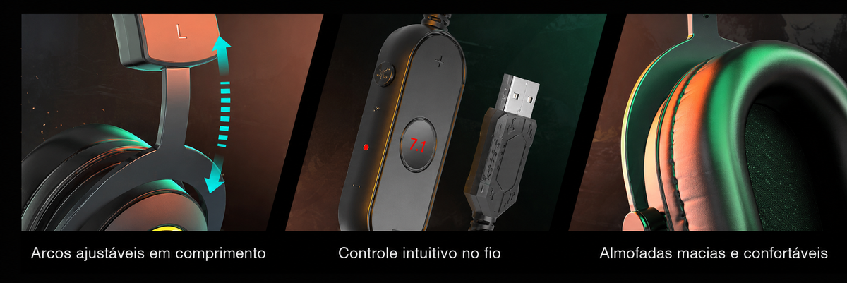 Headset Gaming Fifine