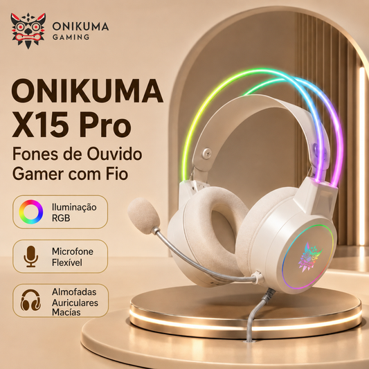 Headset Gaming ONIKUMA X15