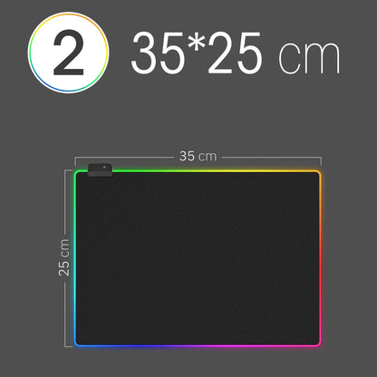 Mousepad com Luz LED RGB