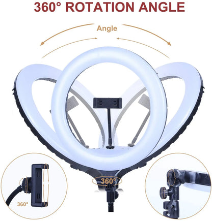 Ring Light Profissional 14 Polegadas com Suporte
