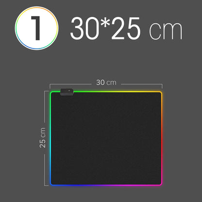 Mousepad com Luz LED RGB
