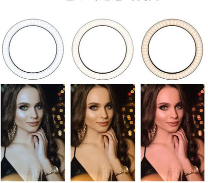 Ring Light Profissional 14 Polegadas com Suporte