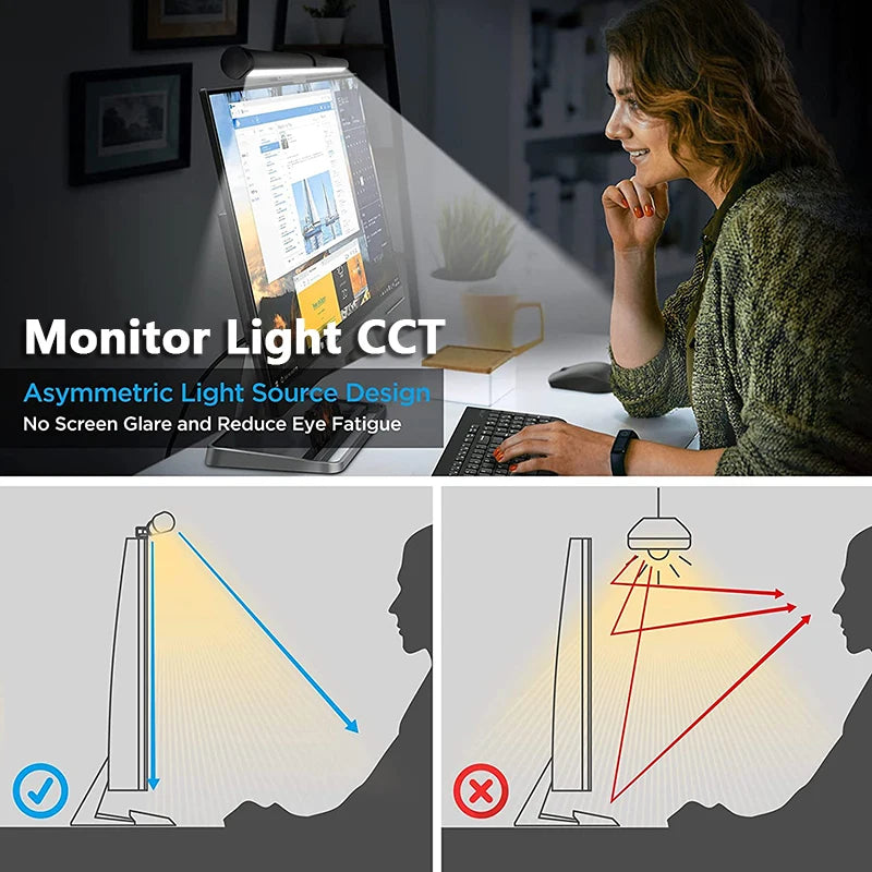 Barra de Luz LED RGB para Monitor