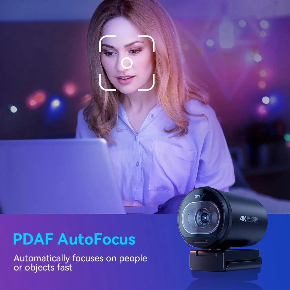 Webcam 4K Streaming  EMEET S600