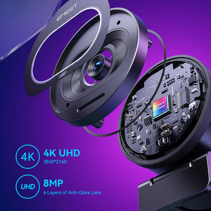 Webcam 4K Streaming  EMEET S600