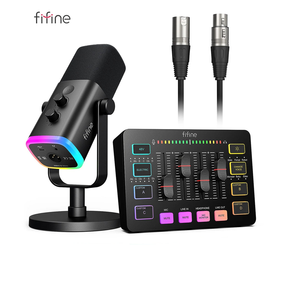Kits FIFINE Gamer Áudio Set