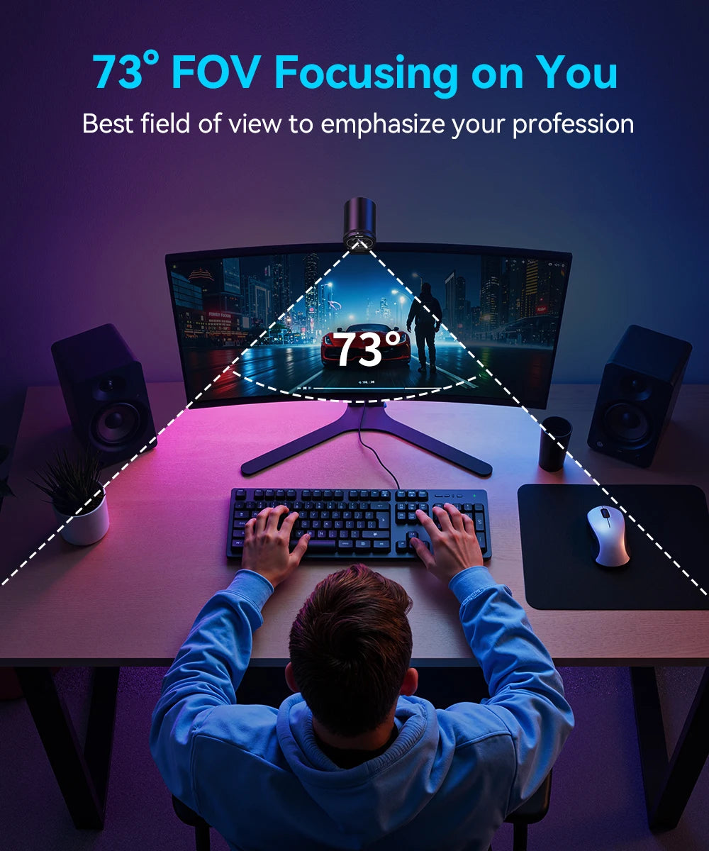Webcam 4K Streaming  EMEET S600