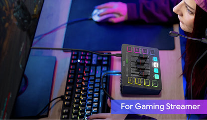 FIFINE Gaming Audio Mixer SC3