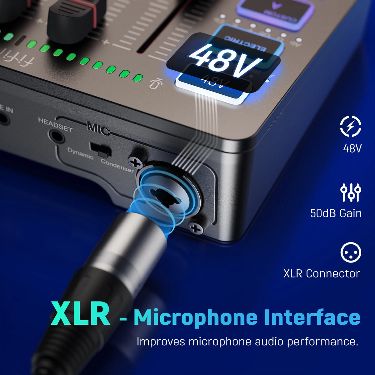 FIFINE Gaming Audio Mixer SC3