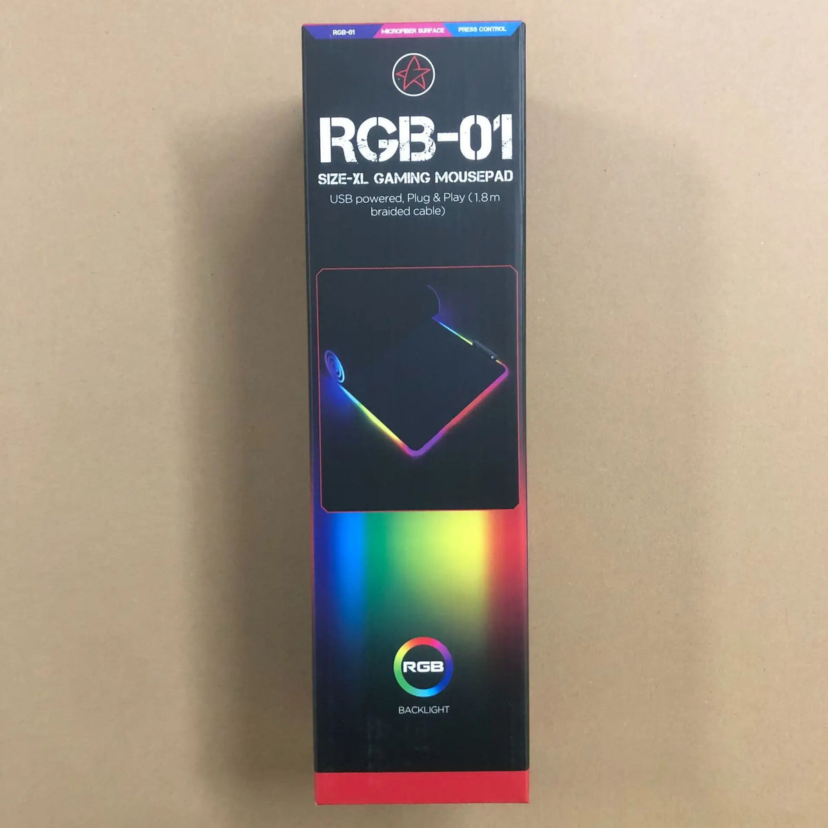 Mousepad Extra Large RGB Glow