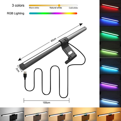 Barra de Luz LED RGB para Monitor