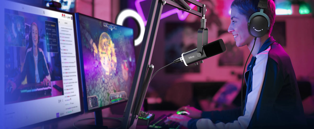 Kits FIFINE Gamer Áudio Set