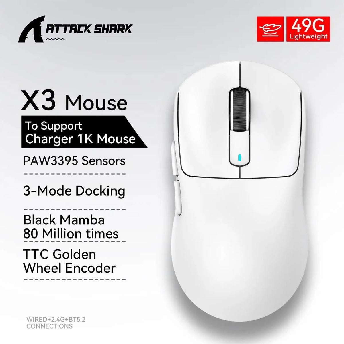 Mouse Gamer Sem Fio