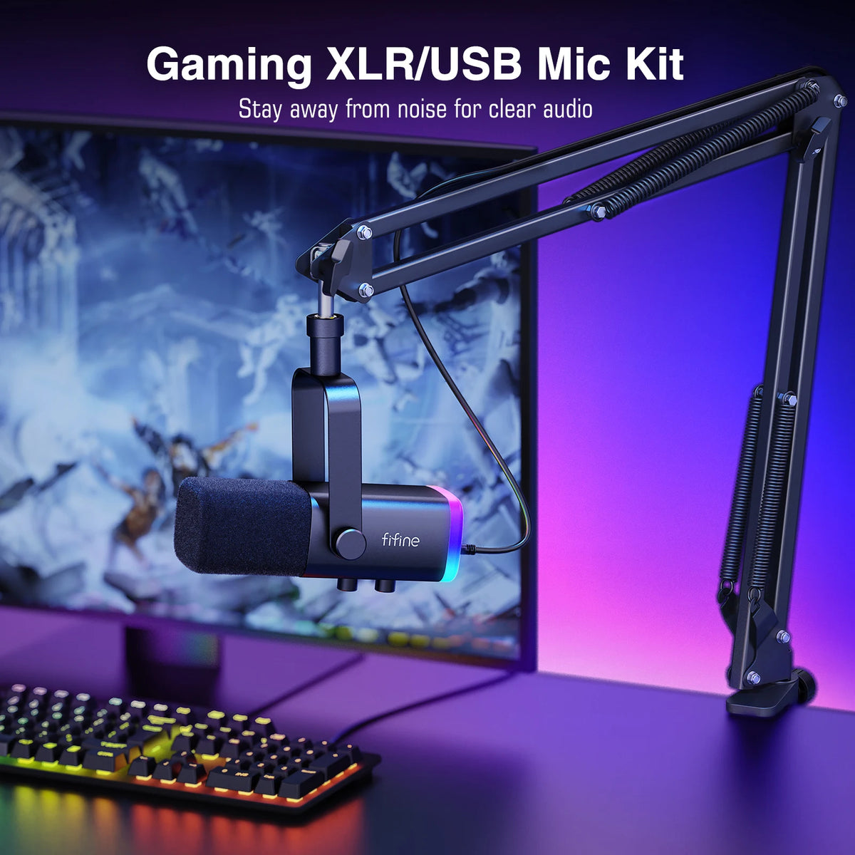Kits FIFINE Gamer Áudio Set
