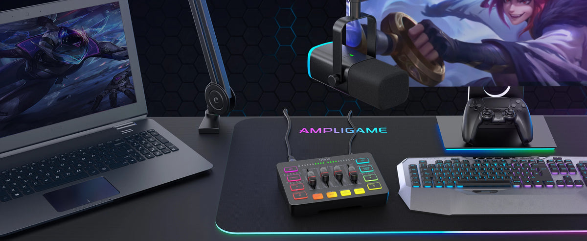Kits FIFINE Gamer Áudio Set