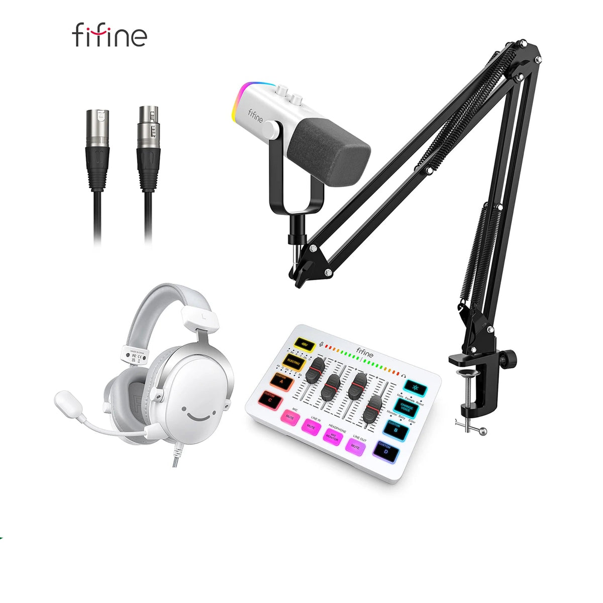 Kits FIFINE Gamer Áudio Set