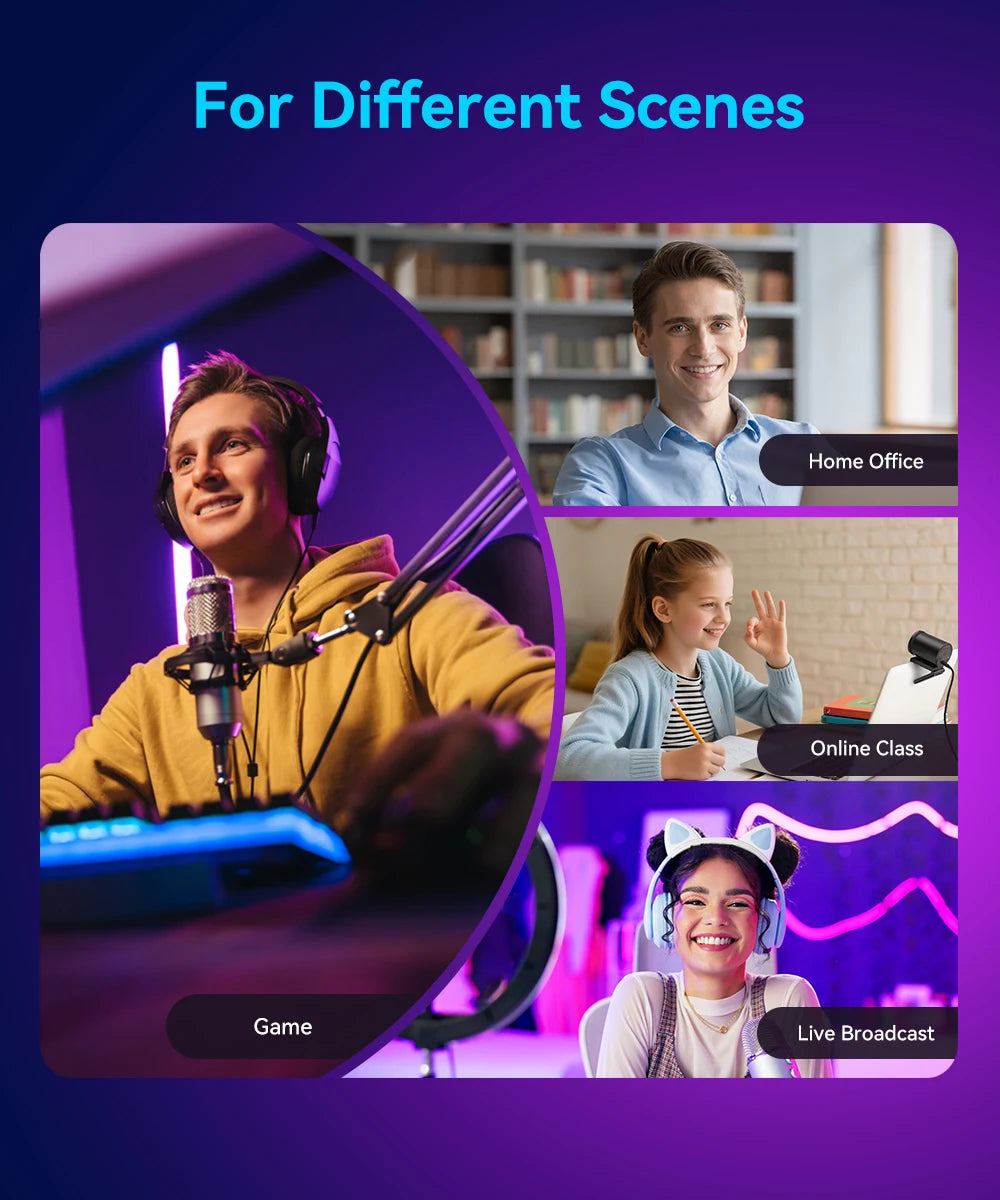 Webcam 4K Streaming  EMEET S600
