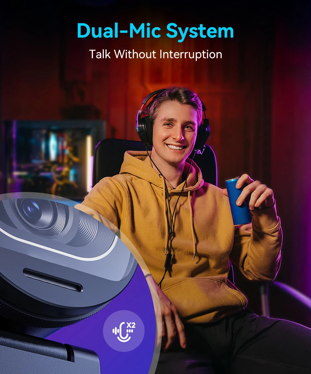 Webcam 4K Streaming  EMEET S600