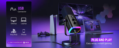 Microfone FIFINE USB/XLR
