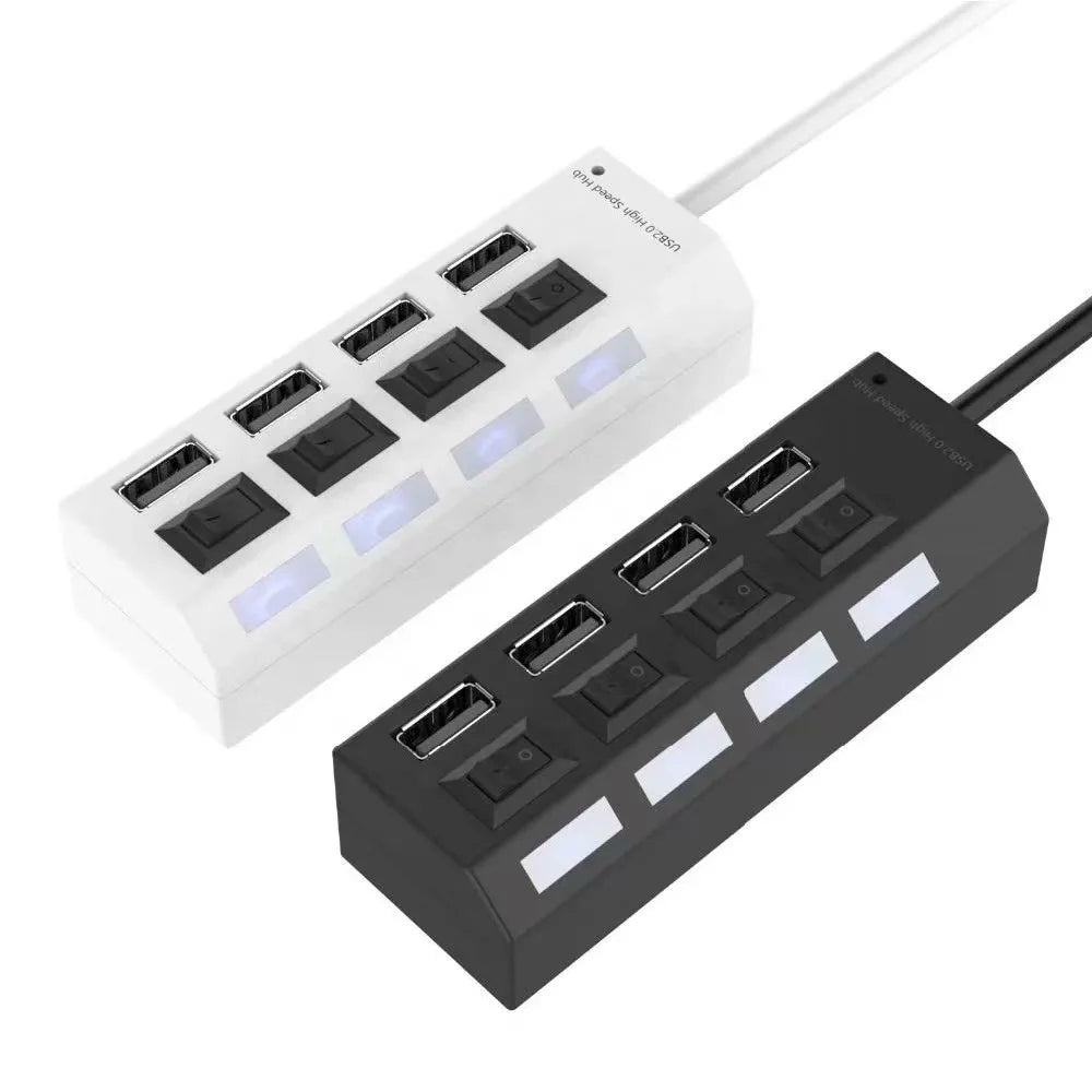 Hub USB 4 ou 7 Portas