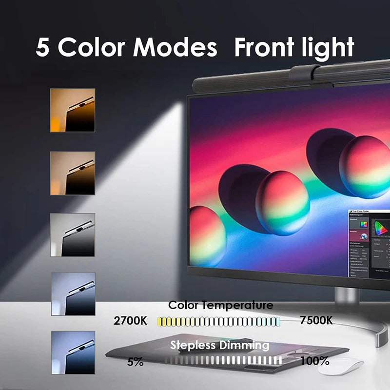 Barra de Luz LED RGB para Monitor