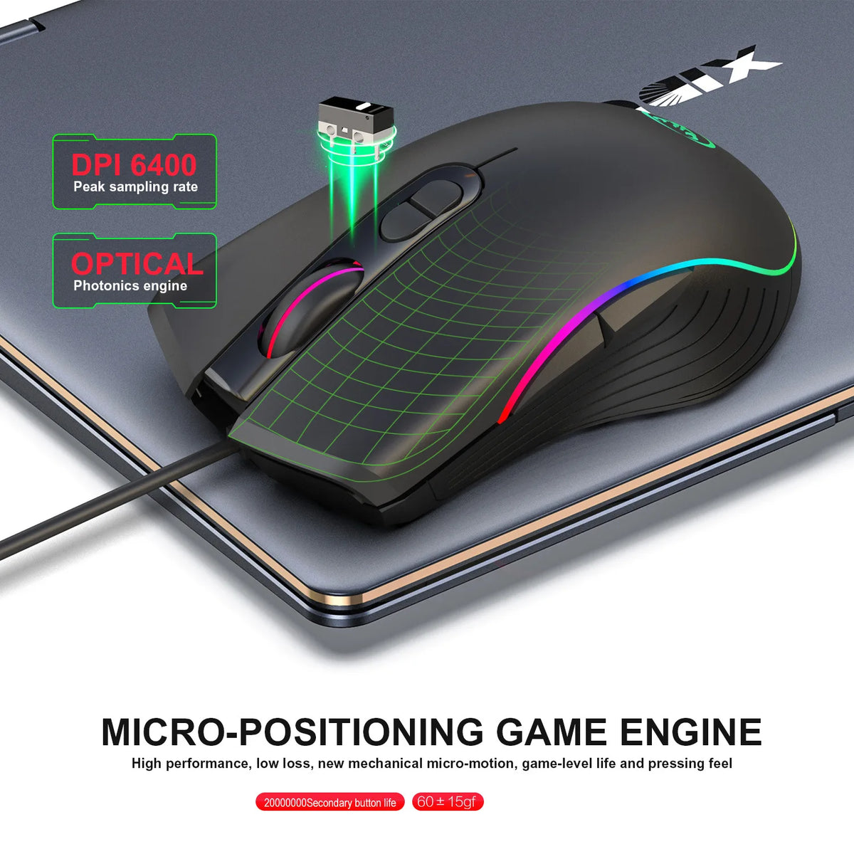 Mouse Gamer RGB