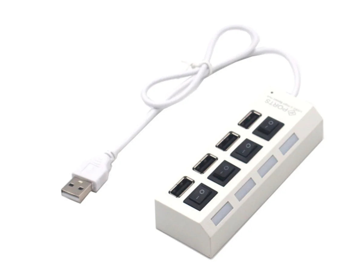 Hub USB 4 ou 7 Portas