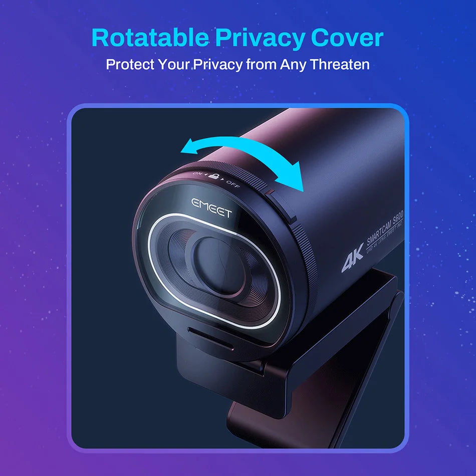 Webcam 4K Streaming  EMEET S600