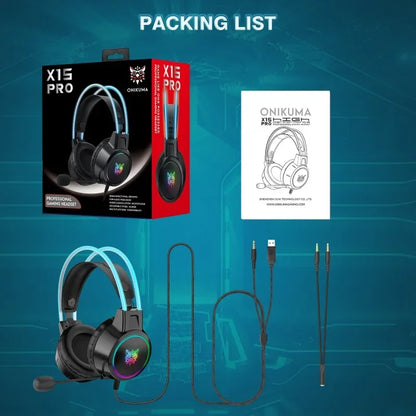 Headset Gaming ONIKUMA X15
