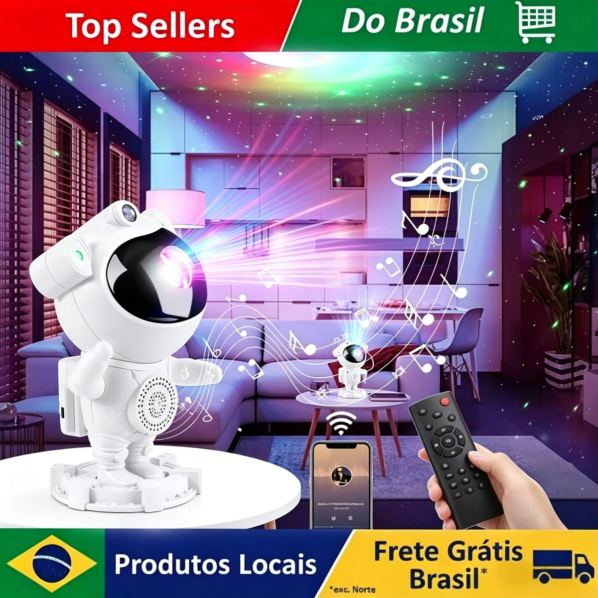 Projetor Astronauta