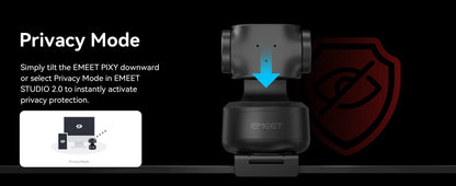 EMEET PIXY 2K, com IA Sensor Sony