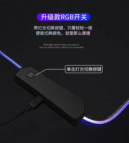 Mousepad Extra Large RGB Glow
