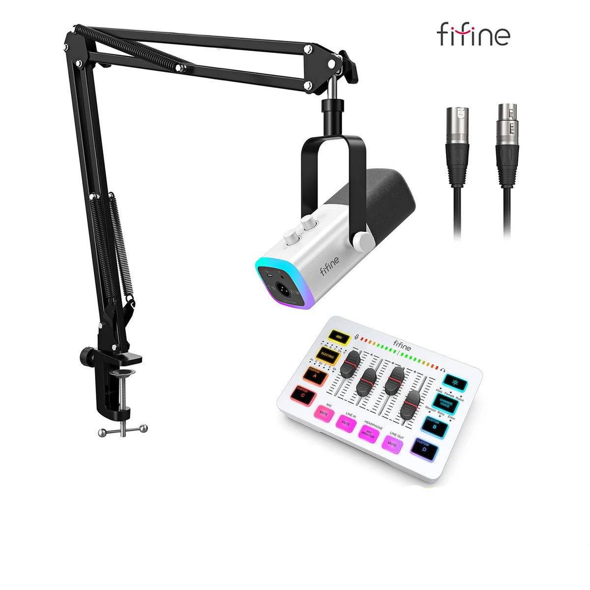 Kits FIFINE Gamer Áudio Set