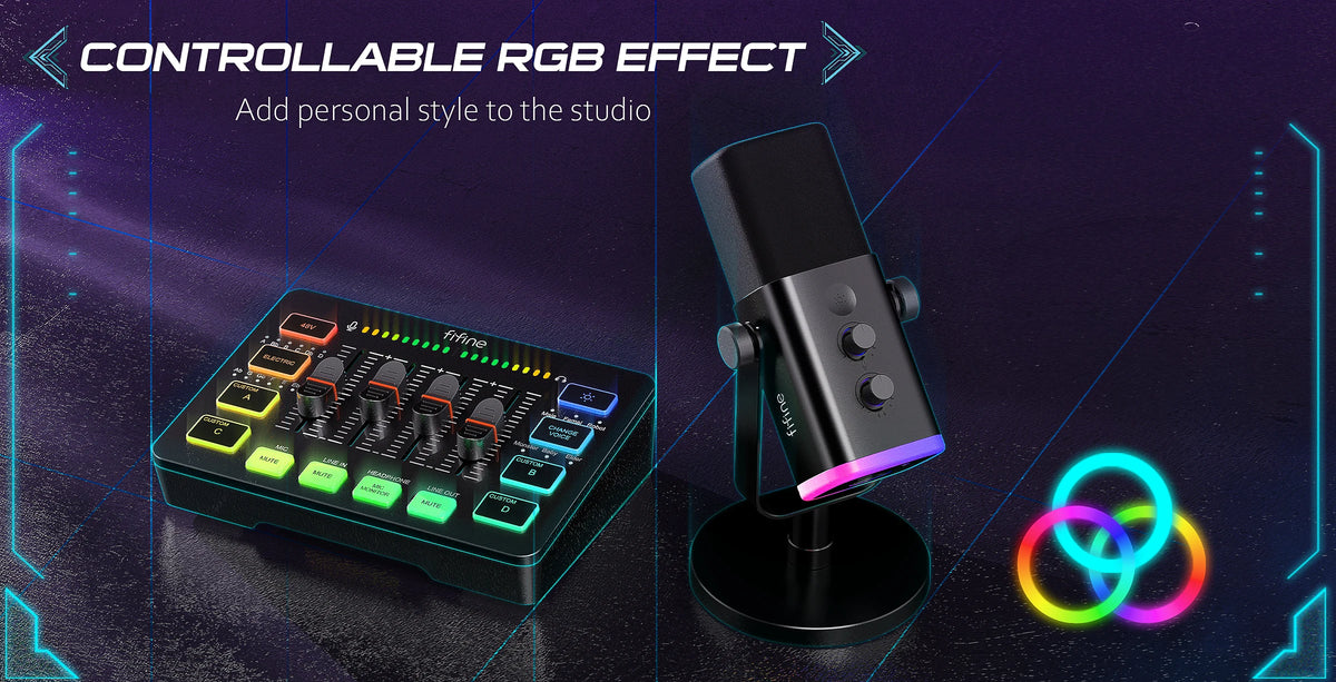 Kits FIFINE Gamer Áudio Set