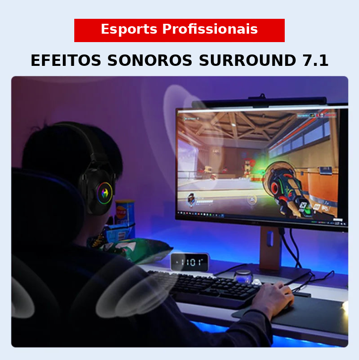 Headset Gamer 7.1